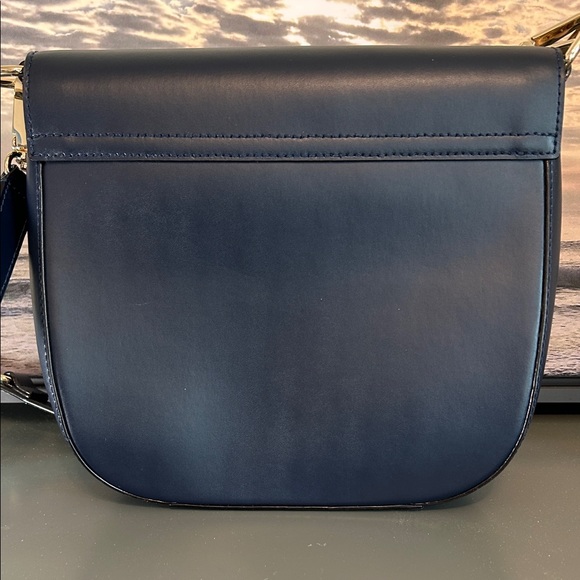 Kate Spade  ♠️ Midnight Blue Leather Crossbody Bag - Picture 2 of 11